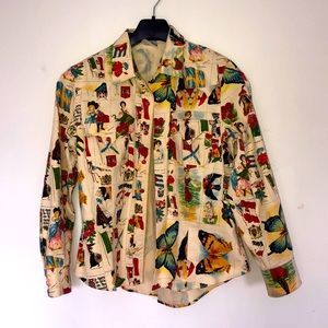Christian Dior Boutique Vintage Western Shirt 14